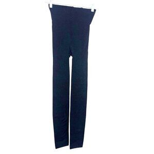 Blissful Benefits By Warners L/XL Black Leggings Seamless High-Waisted Polyester